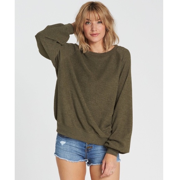 🔥🔥BILLABONG - RELAXED FIT TERRY SWEATSHIRT🔥🔥 - Picture 2 of 7
